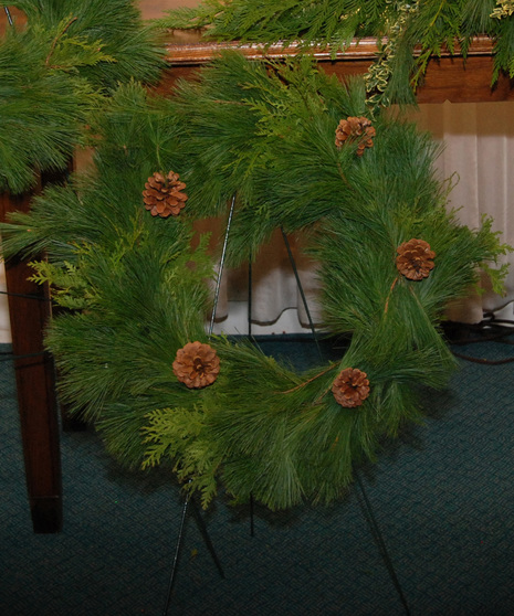 Winter Wreath All Greens