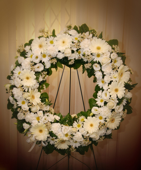 Wreath - Mixed White