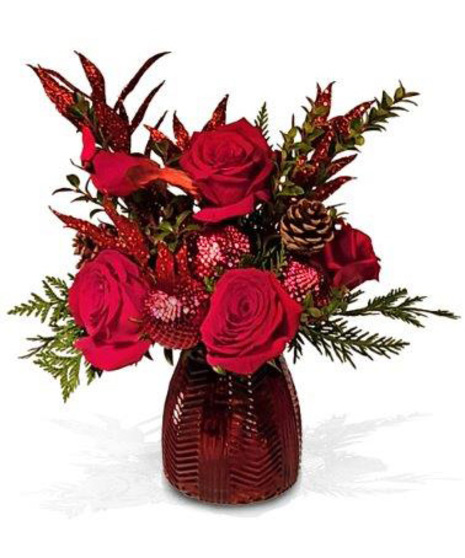 Crimson Cardinal Bouquet