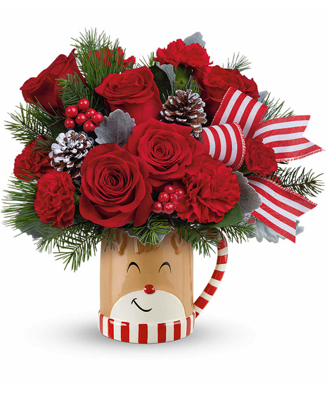 Send A Hug Reindeer Wish Bouquet