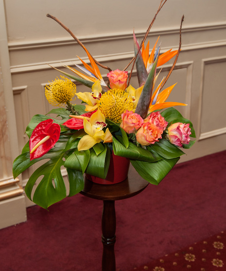 Tropical Mix Side Table Arrangement